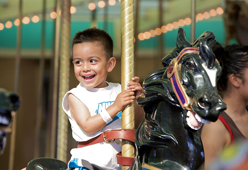 Boy on the Loof Carousel